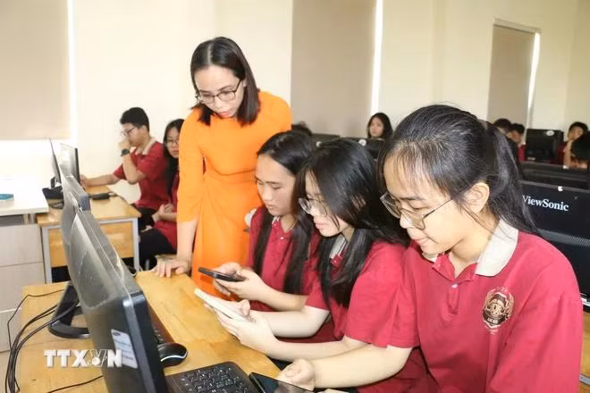 Sinh viên tại một trường đại học. (Nguồn: TTXVN)
