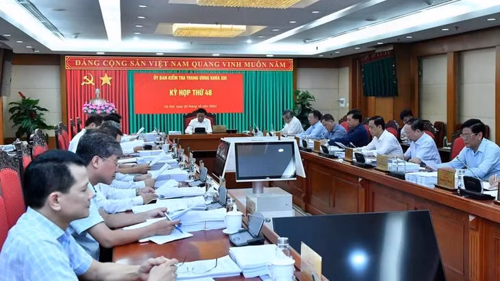 Tại Kỳ họp thứ 48, Ủy ban Kiểm tra Trung ương đã xem xét, quyết định nhiều nội dung quan trọng. Ảnh: Đăng Khoa