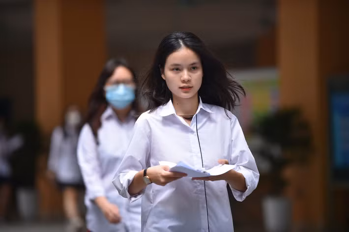 Thí sinh dự thi tốt nghiệp THPT (Ảnh: Trần Hiệp)