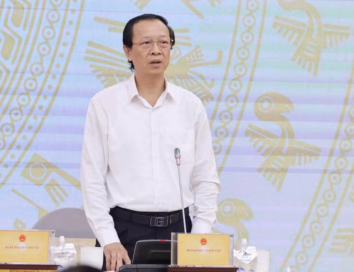 Thứ trưởng Bộ GD-ĐT Phạm Ngọc Thưởng. Ảnh: Nhật Bắc