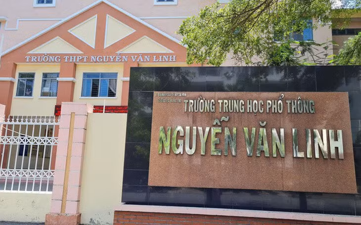 Trường THPT Nguyễn Văn Linh, TP.HCM - Ảnh: Web của trường