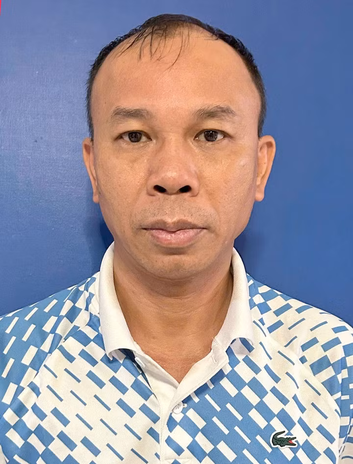 Bùi Đức Bình (tức Bình “đen”, Giám đốc Công ty vận tải Thanh Long (Hải Phòng). (Ảnh Công an cung cấp)