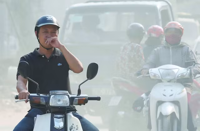 Ô nhiễm không khí ở miền Bắc kéo dài nhiều ngày.
