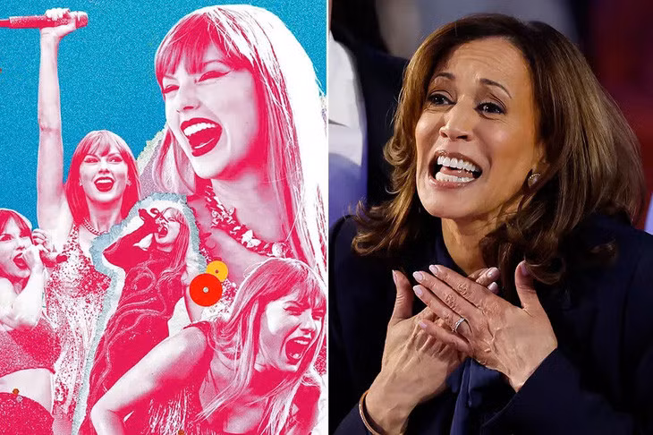 Swifties for Kamala ủng hộ bà Kamala Harris - Ảnh: Variety