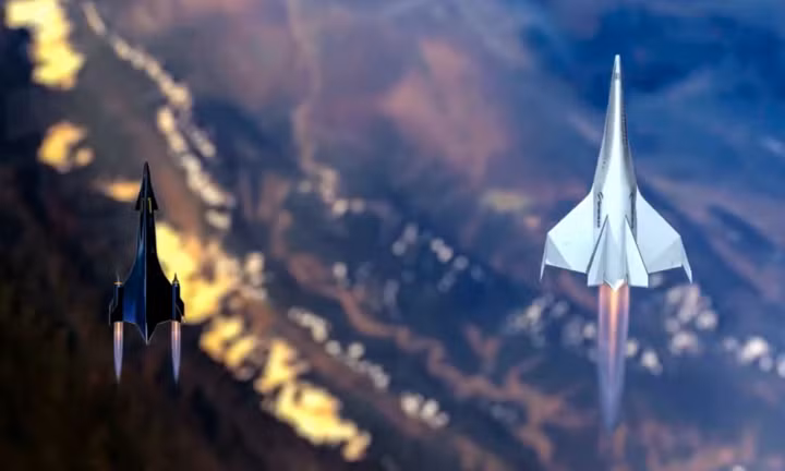 Máy bay Yunxing có thể bay ở độ cao 20.000 m và hạ cánh theo phương thẳng đứng. (Ảnh: Space Transportation)