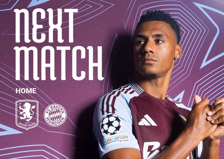 Watkins sẵn sàng cho cuộc đấu Bayern - Ảnh: Aston Villa FC