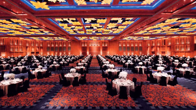 Resorts World Convention Centre là một trong những điểm đến quen thuộc của sự kiện MICE quy mô lớn, sảnh lớn nhất sức chứa lên đến 6.500 khách. Ảnh: Sentosa