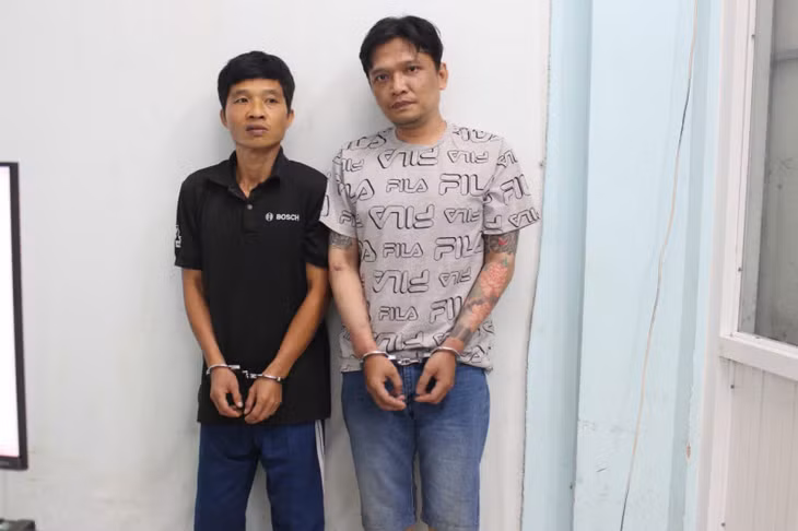 Huỳnh Quốc Hùng và Trương Ngọc Phong nhanh chóng bị bắt giữ.