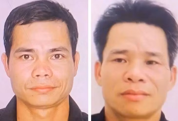 Lục Văn Đông và Lục Văn Hùng - Ảnh: CACC