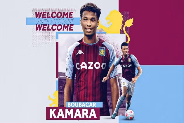 Kamara cập bến Premier League.