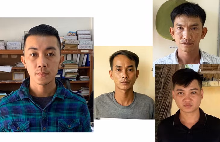 4 đối tượng bị khởi tố, bắt tạm giam.