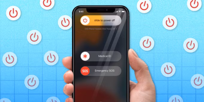 Khởi động lại iPhone là cách đầu tiên ngườ dùng nên thử.