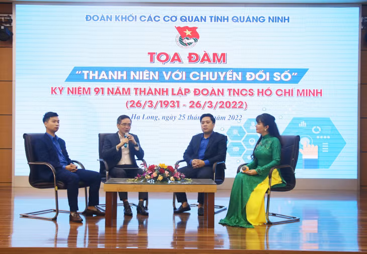Đoàn Khối tổ chức tọa đàm “Thanh niên với chuyển đổi số” tháng 3/2022.