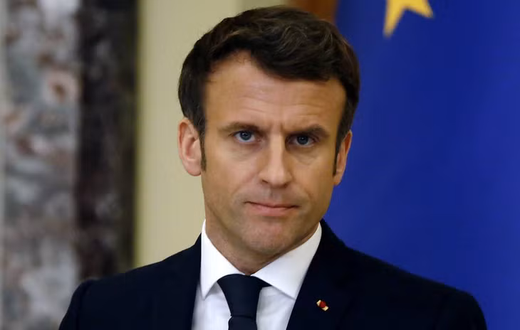 Tổng thống Pháp Emmanuel Macron . Ảnh: TASS