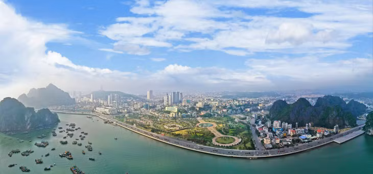 Một góc đô thị TP Hạ Long hôm nay. Ảnh: Hùng Sơn