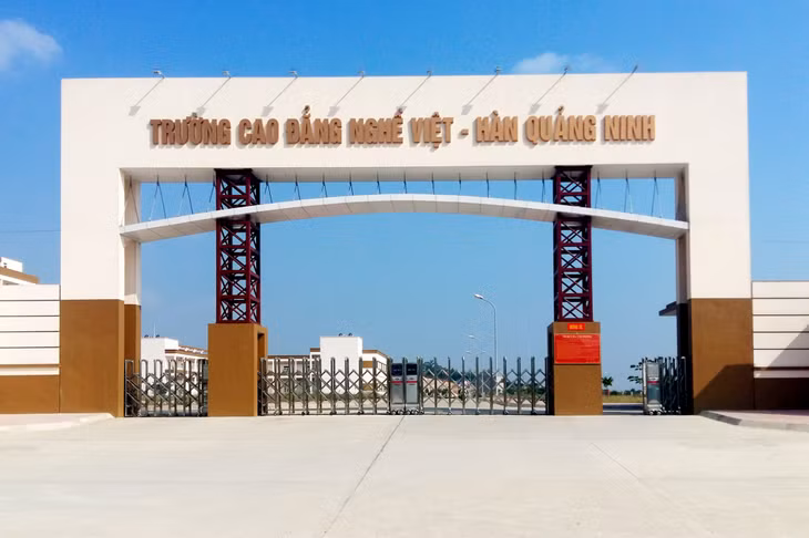 Trường Cao đẳng Việt - Hàn Quảng Ninh. Ảnh: Phương Thúy