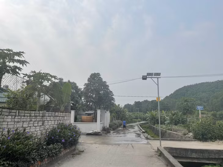 Tuyến đường tổ 67, khu 6, phường Cẩm Phú, TP Cẩm Phả đã có hệ thống điện chiếu sáng.