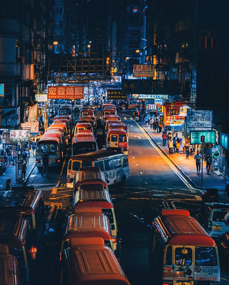 Hong Kong về đêm ảnh 7