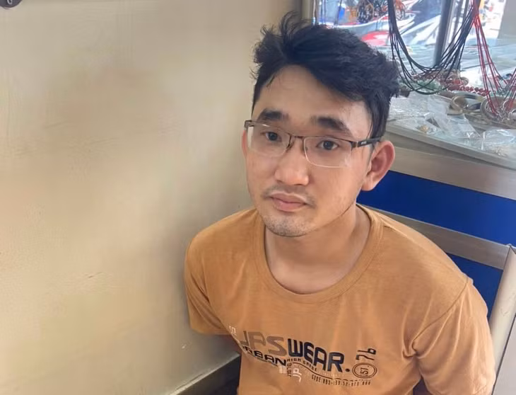 Đối tượng Nguyễn Quốc Cường. Ảnh: CA