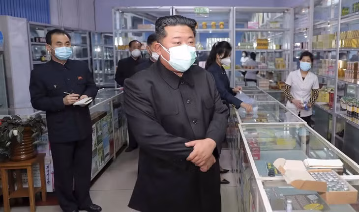 Nhà lãnh đạo Triều Tiên Kim Jong-un. Ảnh: AP