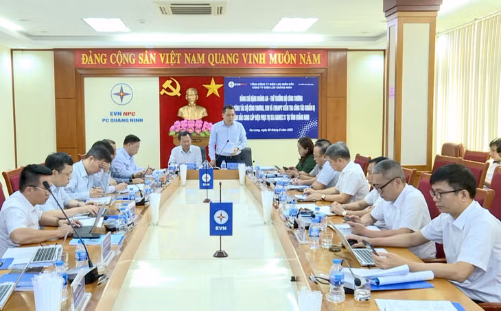 Đồng chí Đặng Hoàng An, Thứ trưởng Bộ Công Thương yêu cầu ngành Điện phải cấp điện ổn định nhất cho SEA Games 31, tuyệt đối không được phép lơ là, chủ quan ngay cả trong trường hợp đã chuẩn bị rất kỹ.