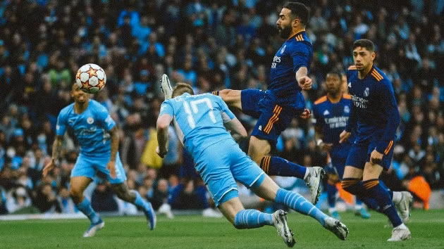 Man City và Real Madrid tạo nên trận cầu mãn nhãn ở lượt đi.