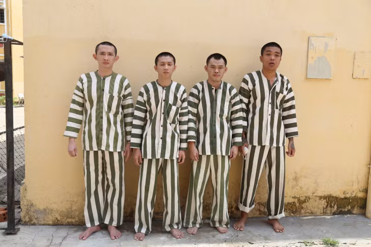 Các đối tượng bị bắt giữ.