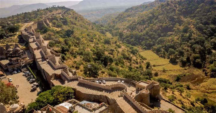Pháo đài Kumbhalgarh được UNESCO công nhận là Di sản Thế giới.