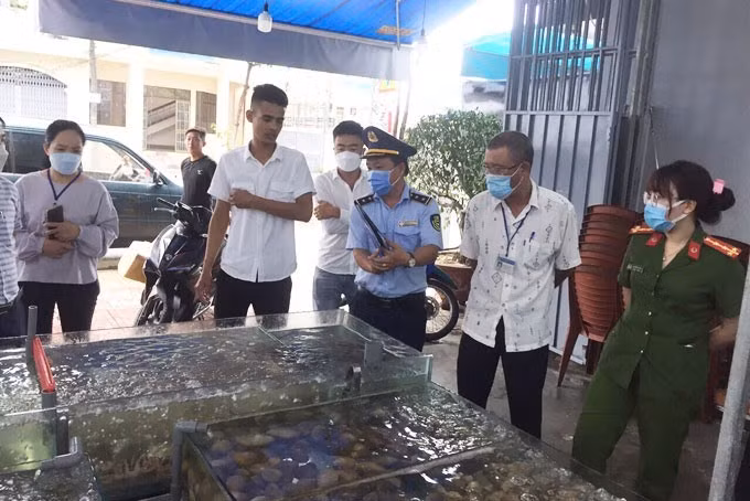 Cơ quan chức năng kiểm tra và kết luận không có hiện tượng “chặt chém” như phản ánh trên mạng xã hội. Ảnh: KH Online