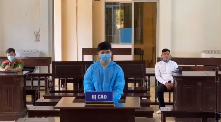 Bị cáo Hồng tại tòa.