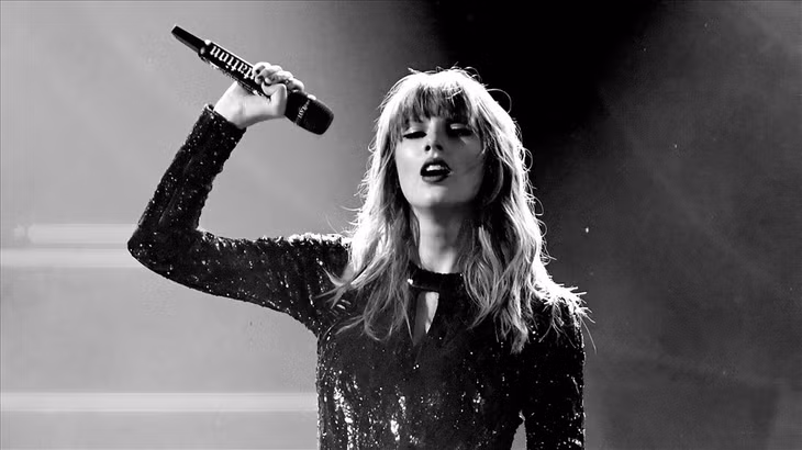 Taylor Swift là nữ ca sĩ tài năng của nền âm nhạc Mỹ. Ảnh: Xinhua