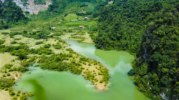 Thảo nguyên Đồng Lâm thay áo mới mùa nước nổi, đẹp như cổ tích - Ảnh 2.
