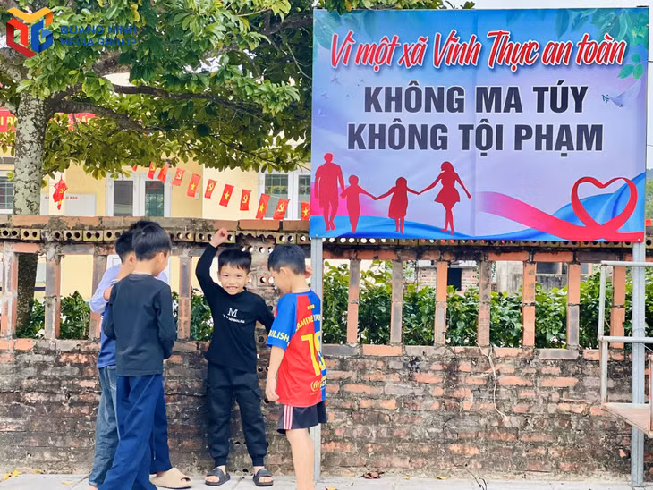 Xã Vĩnh Thực quyết tâm giữ địa bàn không ma túy, vì bình yên, hạnh phúc của nhân dân.