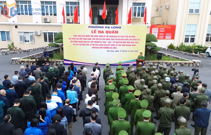 Quang cảnh lễ phát động.