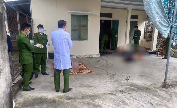 Khởi tố vụ án người chồng cầm dao sang gia đình vợ chém 2 người tử vong. Ảnh: Công an Thanh Hóa