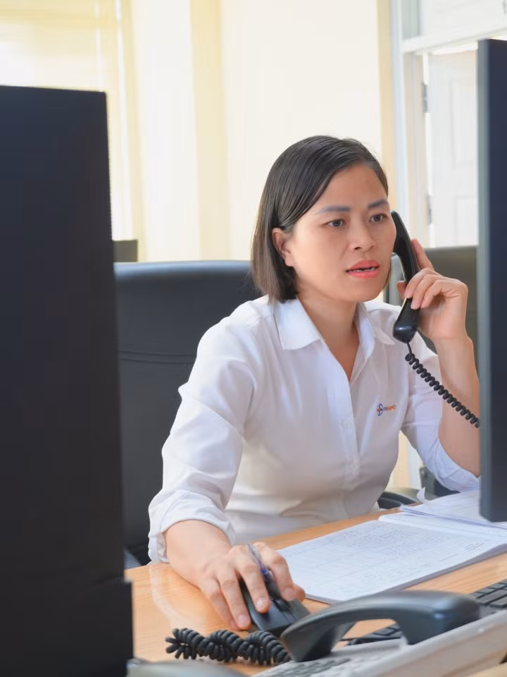 Khả năng xử lý công việc vững vàng, ổn định của Lan Anh luôn được lãnh đạo và đồng nghiệp đánh giá cao.