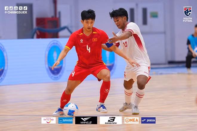 U19 futsal Việt Nam lỡ hẹn trận chung kết giải U19 futsal Đông Nam Á. Ảnh: Changsuek