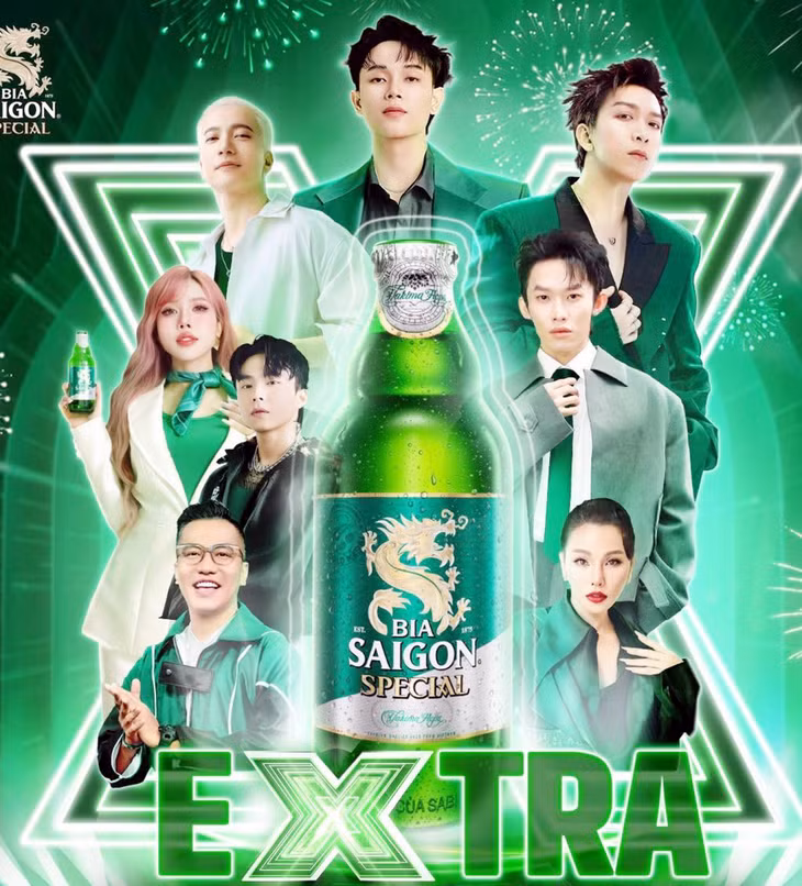 Extra Special Night do Sabeco tổ chức, với dàn sao nổi tiếng, thu hút hơn 10.000 lượt du khách tham gia, thưởng thức. (ảnh: Sabeco.com)