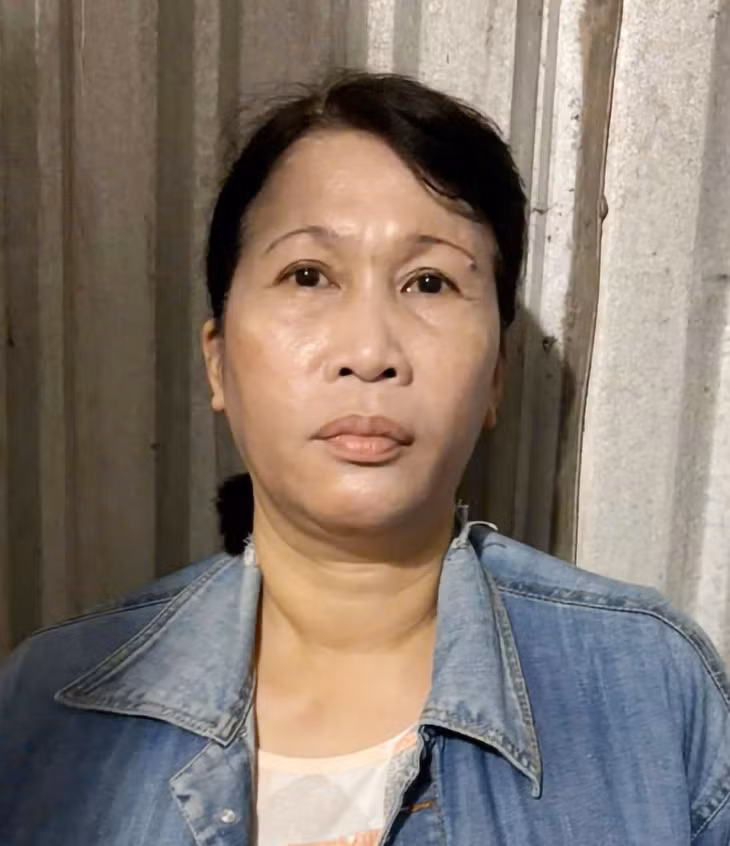 Bị can Nguyễn Thị Bích Lệ bị bắt sau 13 năm trốn truy nã - Ảnh: TIẾN VĂN