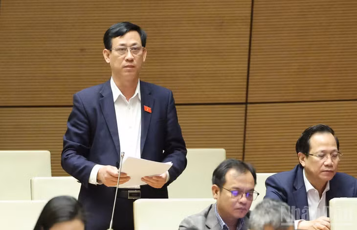 Đại biểu Mai Văn Hải. (Ảnh: DUY LINH)