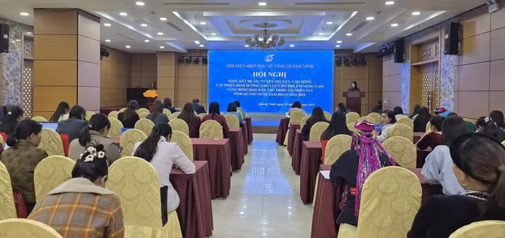 Hội LHPN tỉnh tổ chức hội nghị tổng kết Đề án tuyên truyền, vận động cải thiện dinh dưỡng, thể lực cho trẻ em vùng cao, vùng đồng bào DTTS, miền núi tỉnh Quảng Ninh, giai đoạn 2022-2025.