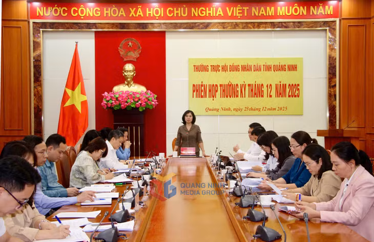 Đồng chí Trịnh Thị Minh Thanh, Phó Bí thư Thường trực Tỉnh ủy, Chủ tịch HĐND tỉnh, phát biểu kết luận.