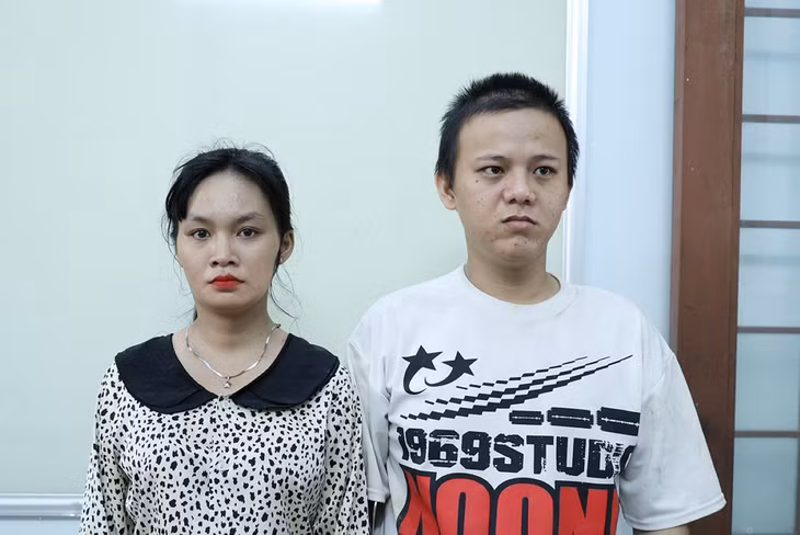 Cặp vợ chồng hờ Châu Minh Hiếu, Trương Thị Được. Ảnh: Vũ Tiến