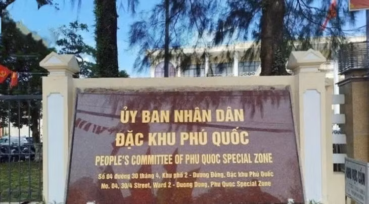 UBND đặc khu Phú Quốc