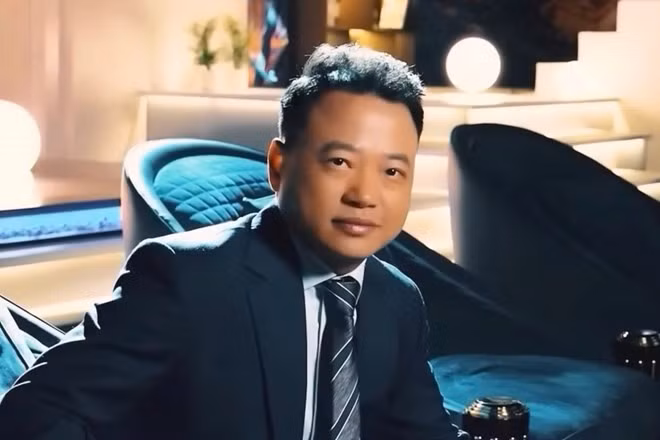 Shark Bình trong chương trình Shark Tank Việt Nam. Ảnh: TVHUB