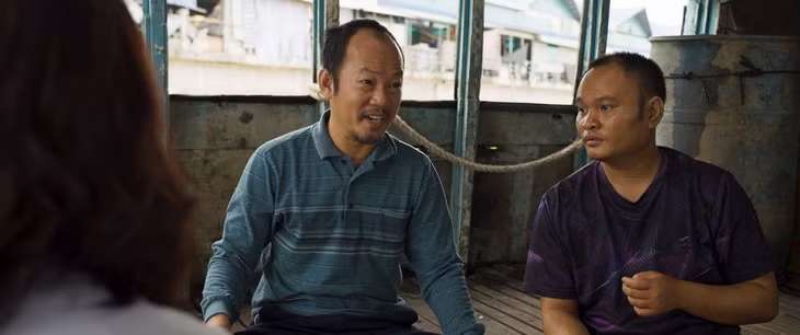 Vinh Râu và Long Đẹp Trai. Ảnh: Đoàn phim.