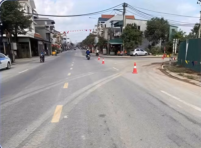 Hiện trường vụ tai nạn. Ảnh: Ban An toàn giao thông TP Hải Phòng