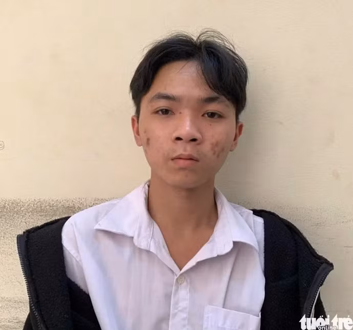 Triệu Văn An lúc bị bắt - Ảnh: HOÀI ANH