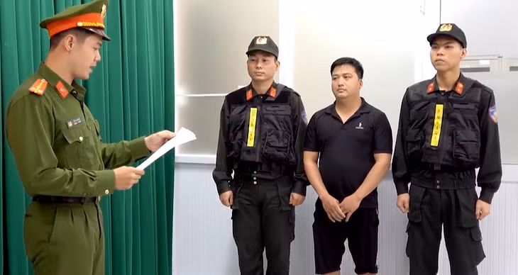 Bị can Lê Quang Quyết - Ảnh: Công an TP.HCM