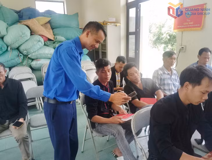Đoàn thanh niên xã Điền Xá tổ chức lớp 